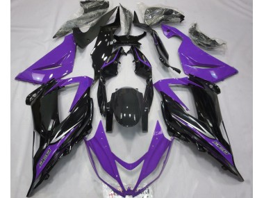 2013-2018 Noir & Violet ZX6R Carénage