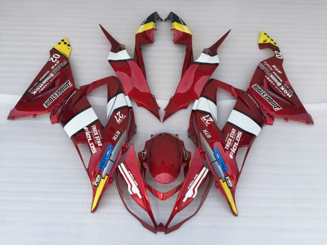 2013-2018 Pomme D'Amour ZX6R Carénage 2013-2018 Pomme D'Amour ZX6R Carénage