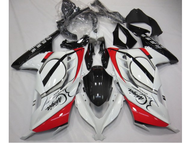 2013-2018 Rouge & Blanc Ninja 300 Carénage