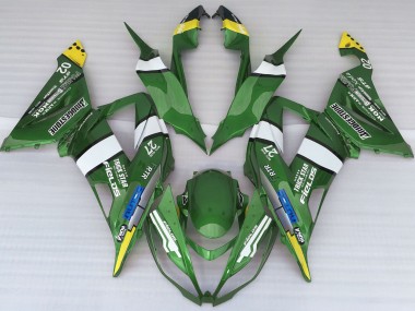2013-2018 Style De Logo Vert ZX6R Carénage