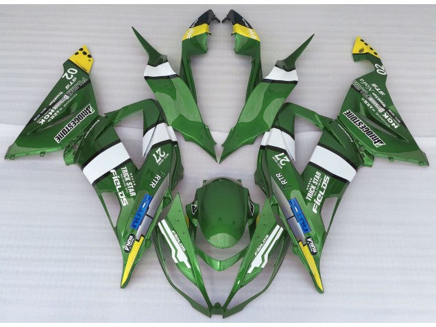 2013-2018 Style De Logo Vert ZX6R Carénage 2013-2018 Style De Logo Vert ZX6R Carénage