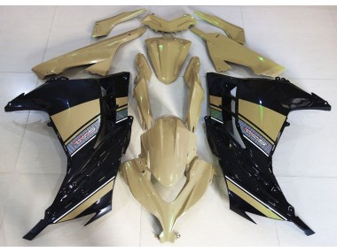 2013-2018 Tan Du Désert & Noir Ninja 300 Carénage