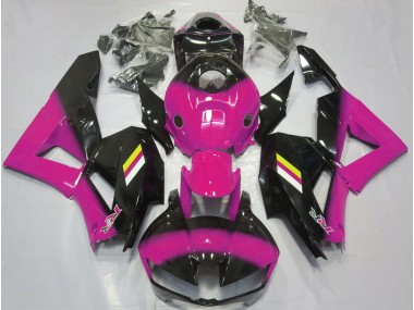 2013-2023 Fondu Rose Brillant & Noir CBR600RR Carénage