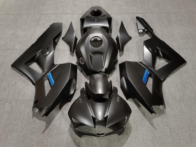 2013-2023 Noir Mat & Bleu Clair CBR600RR Carénage 2013-2023 Noir Mat & Bleu Clair CBR600RR Carénage