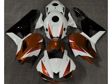 2013-2023 Orange Brillant Blanc & Rouge CBR600RR Carénage