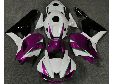 2013-2023 Rose Brillant Blanc & Vert CBR600RR Carénage