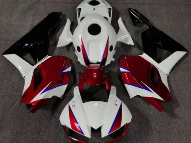 2013-2023 Rouge Brillant Blanc & Bleu CBR600RR Carénage
