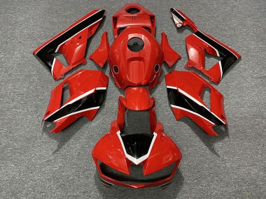 2013-2023 Rouge Brillant Noir & Blanc CBR600RR Carénage