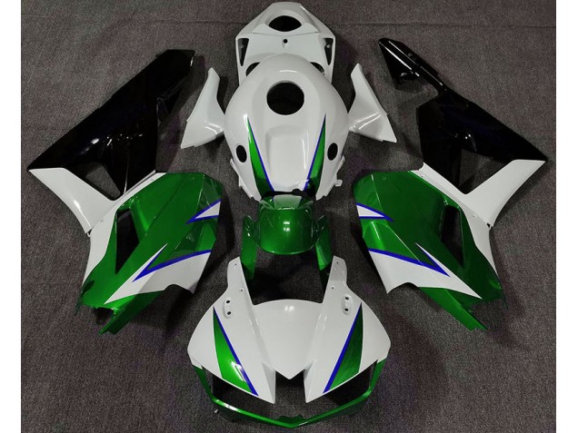 2013-2023 Vert Brillant Blanc & Bleu CBR600RR Carénage 2013-2023 Vert Brillant Blanc & Bleu CBR600RR Carénage