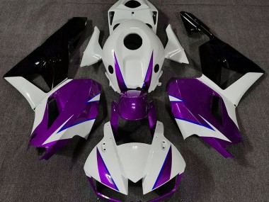 2013-2023 Violet Brillant Blanc & Bleu CBR600RR Carénage