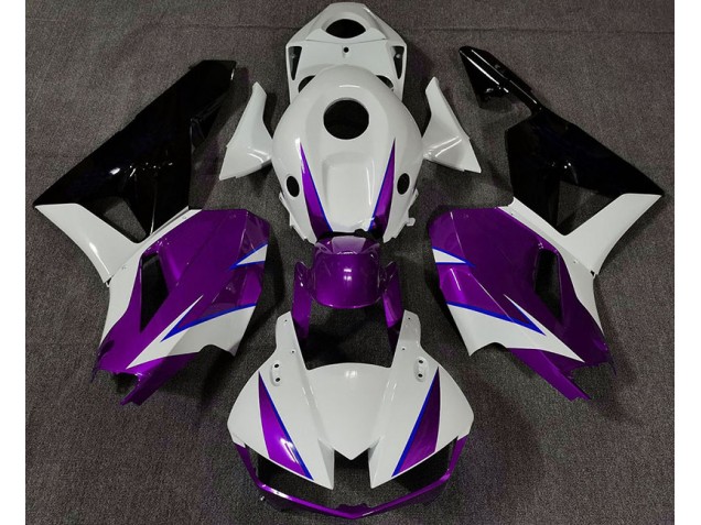 2013-2023 Violet Brillant Blanc & Bleu CBR600RR Carénage 2013-2023 Violet Brillant Blanc & Bleu CBR600RR Carénage