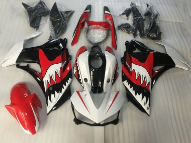 2015-2018 Requin Rouge & Blanc R3 Carénage