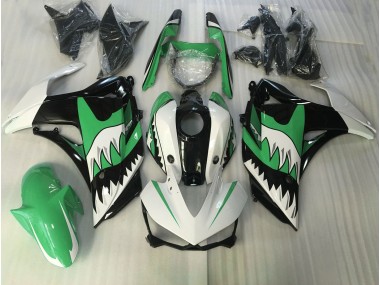2015-2018 Requin Vert & Blanc R3 Carénage