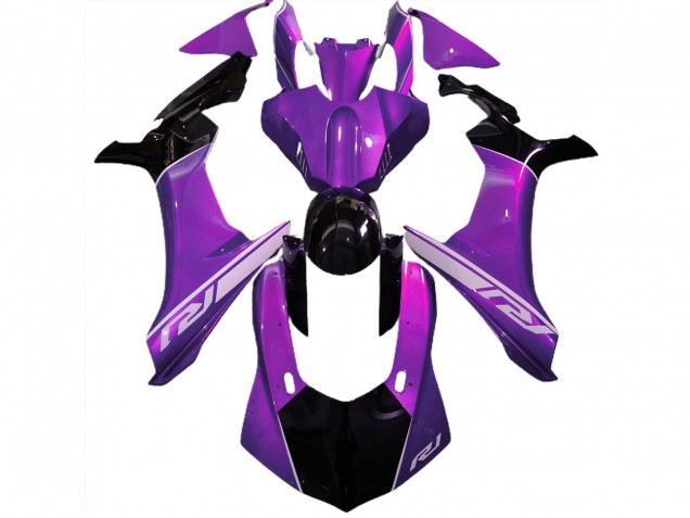 2015-2019 Ambiance Violet & Noir R1 Carénage