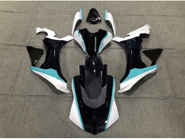 2015-2019 Bleu Ciel Noir & Blanc R1 Carénage 2015-2019 Bleu Ciel Noir & Blanc R1 Carénage