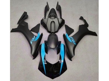2015-2019 Noir Mat & Bleu Clair R1 Carénage