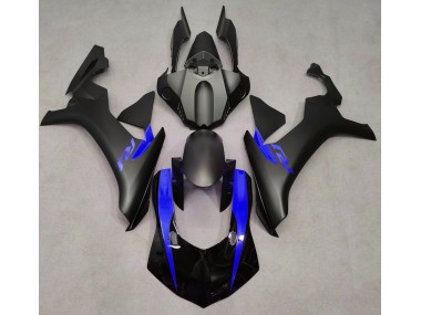 2015-2019 Noir Mat & Bleu R1 Carénage