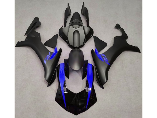 2015-2019 Noir Mat & Bleu R1 Carénage 2015-2019 Noir Mat & Bleu R1 Carénage