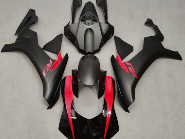 2015-2019 Noir Mat & Rouge Nacré R1 Carénage