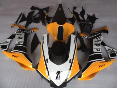 2015-2019 Orange & Blanc R1 Carénage