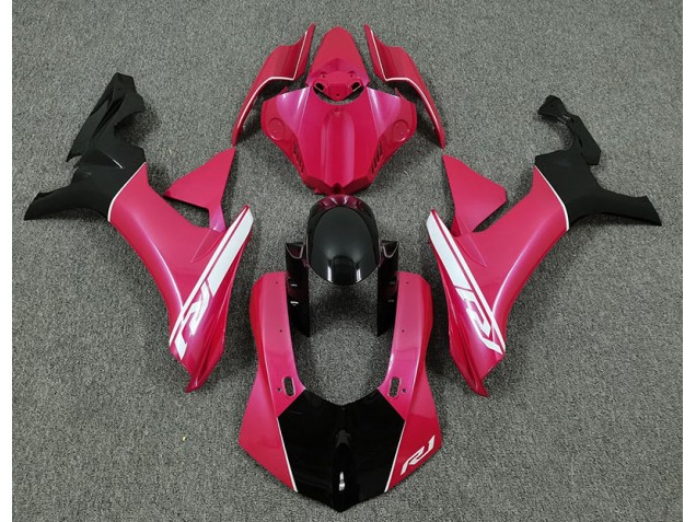 2015-2019 Rose Vif & Noir R1 Carénage 2015-2019 Rose Vif & Noir R1 Carénage