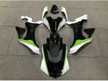 2015-2019 Vert Noir & Blanc R1 Carénage