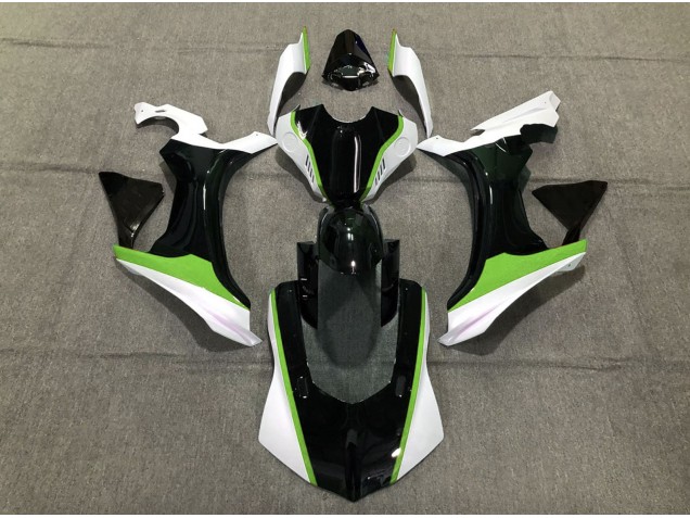 2015-2019 Vert Noir & Blanc R1 Carénage 2015-2019 Vert Noir & Blanc R1 Carénage