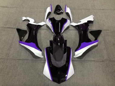 2015-2019 Violet Noir & Blanc R1 Carénage
