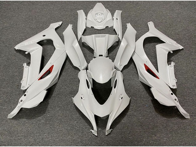 2016-2019 Garniture Rouge Blanc Perle ZX10R Carénage 2016-2019 Garniture Rouge Blanc Perle ZX10R Carénage