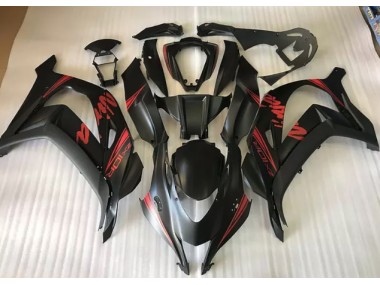 2016-2019 Noir Satiné & Rouge ZX10R Carénage
