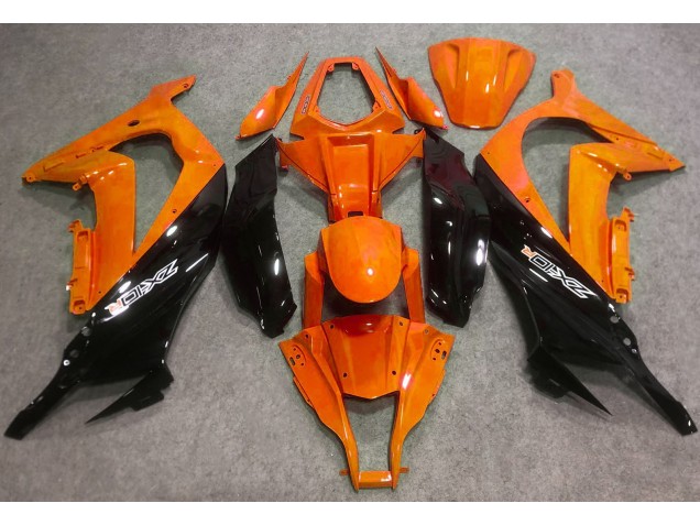 2016-2019 Orange Brillant & Noir ZX10R Carénage 2016-2019 Orange Brillant & Noir ZX10R Carénage