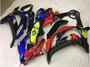 2016-2019 Partager Rouge & Bleu ZX10R Carénage