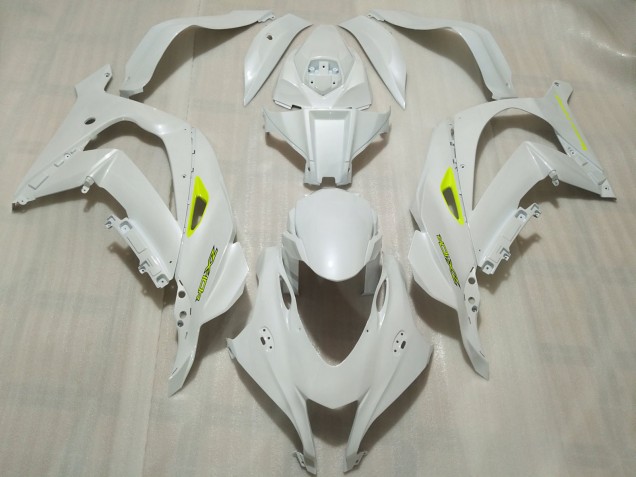 2016-2019 Perle Blanche ZX10R Carénage 2016-2019 Perle Blanche ZX10R Carénage