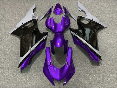 2017-2021 Ciment Noir & Violet R6 Carénage