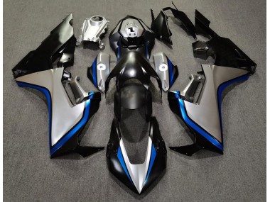 2017-2023 Argent & Noir & Bleu CBR1000RR Carénage