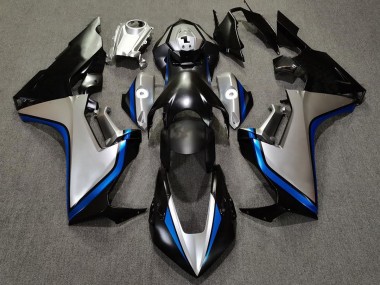 2017-2023 Argent & Noir & Bleu CBR1000RR Carénage