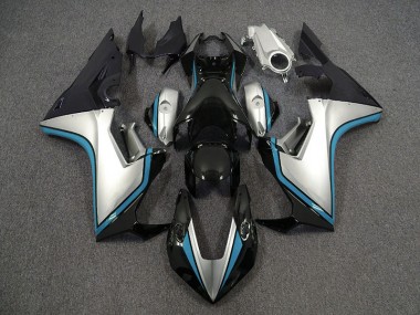2017-2023 Argent & Noir & Bleu Clair CBR1000RR Carénage
