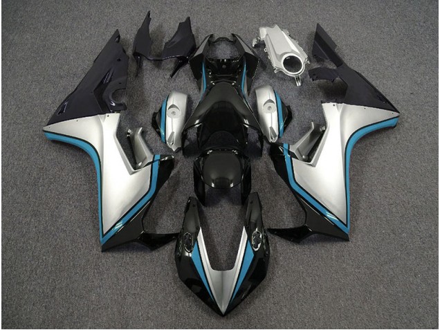 2017-2023 Argent & Noir & Bleu Clair CBR1000RR Carénage 2017-2023 Argent & Noir & Bleu Clair CBR1000RR Carénage