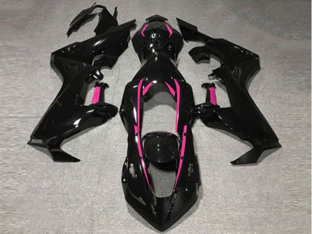 2017-2023 Doublure Noir Brillant & Rose CBR1000RR Carénage 2017-2023 Doublure Noir Brillant & Rose CBR1000RR Carénage