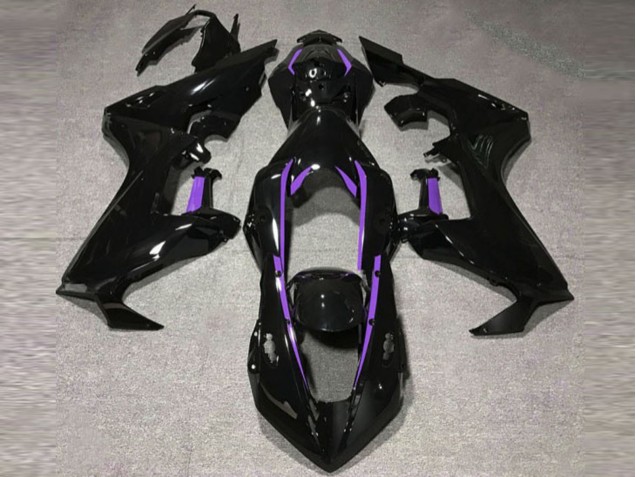 2017-2023 Doublure Noire Brillante & Violette CBR1000RR Carénage 2017-2023 Doublure Noire Brillante & Violette CBR1000RR Carénage