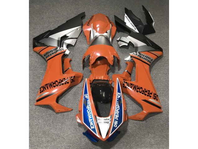 2017-2023 Orange Brillant & Bleu CBR1000RR Carénage 2017-2023 Orange Brillant & Bleu CBR1000RR Carénage