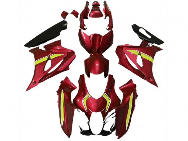 2017-2023 Style De Crosse Rouge GSXR 1000 Carénage