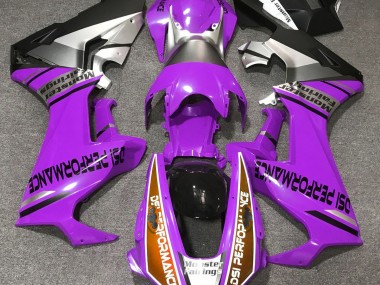 2017-2023 Violet Brillant & Orange CBR1000RR Carénage