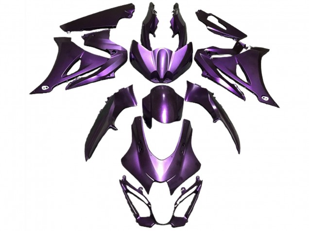2017-2023 Violet Mat GSXR 1000 Carénage 2017-2023 Violet Mat GSXR 1000 Carénage